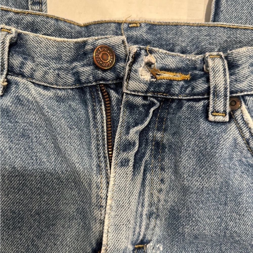 Lee Light Blue Denim Jeans - Picture 3 of 14